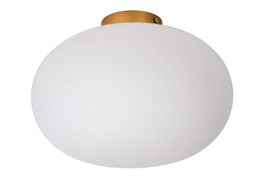 Lucide ELYSEE - Flush ceiling light - Ø 38 cm - 1xE27 - Opal - off